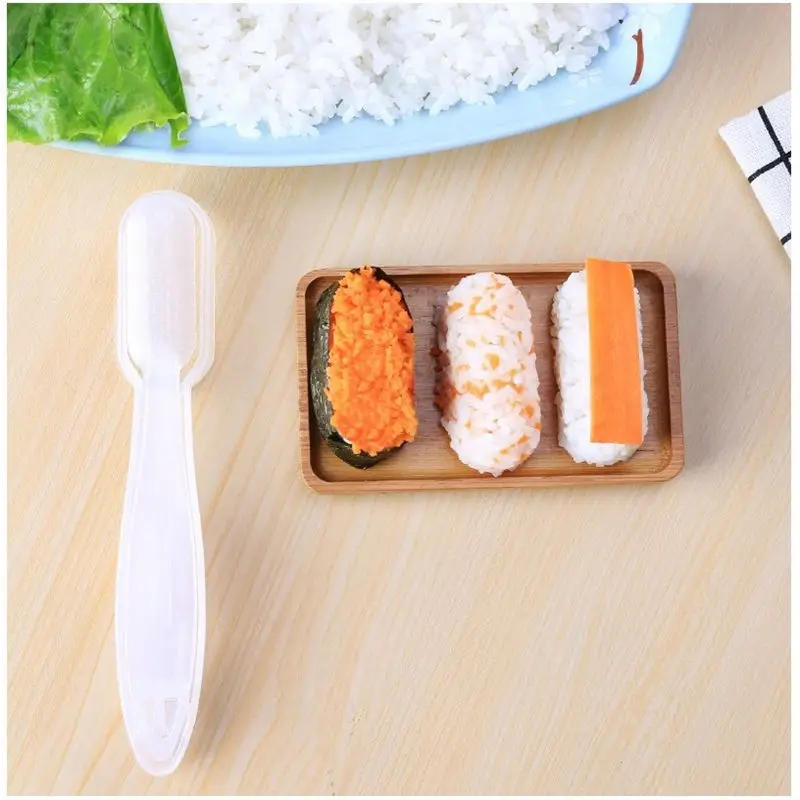 Description Picture 2 of item1pc Sushi Mold Rice Warship Sushi Mold Bento Rice Ball Making Tools Onigiri Bento Accessories Rice Mold Maker Cooking Tools