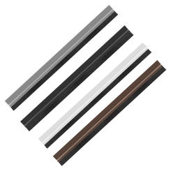 1pc Door Brush Sealing Strip 100cm Detachable Dismountable Door Bottom Sweep PVC Soft Brush Home Improvement Accessories