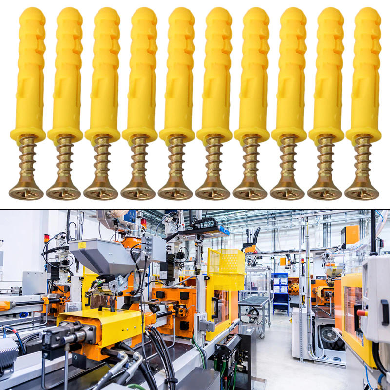 Description Picture 6 of item40pcs Self-tapping Screws Kit For Putting Up Curtain Rods Q235 Carbon Steel & Plastic 30mm M6 Household Cross Tips Screws Kit