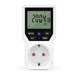 1pc Timing Controller High-definition Digital Display 16A/3680W Built-in Rechargeable Battery Personal Care Home Appliance Parts
