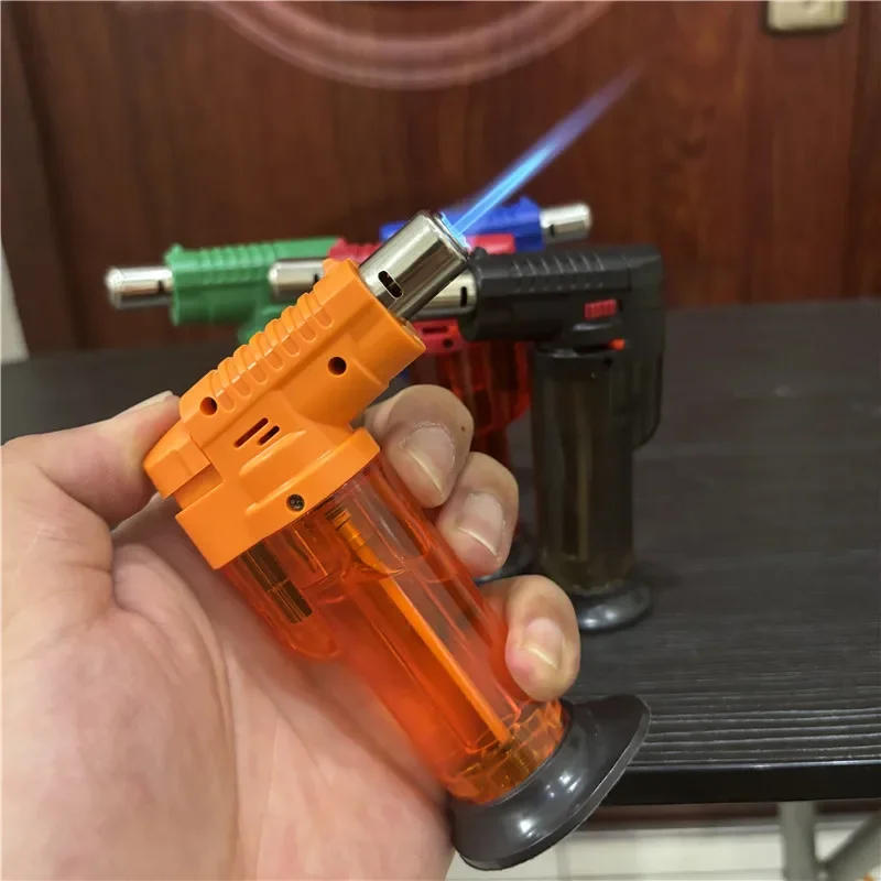 Description Picture 3 of itemButane Gas Lighter Windproof Direct-Flush Torch Lighter Cigarette Accessories Kitchen Barbecue Gadgets