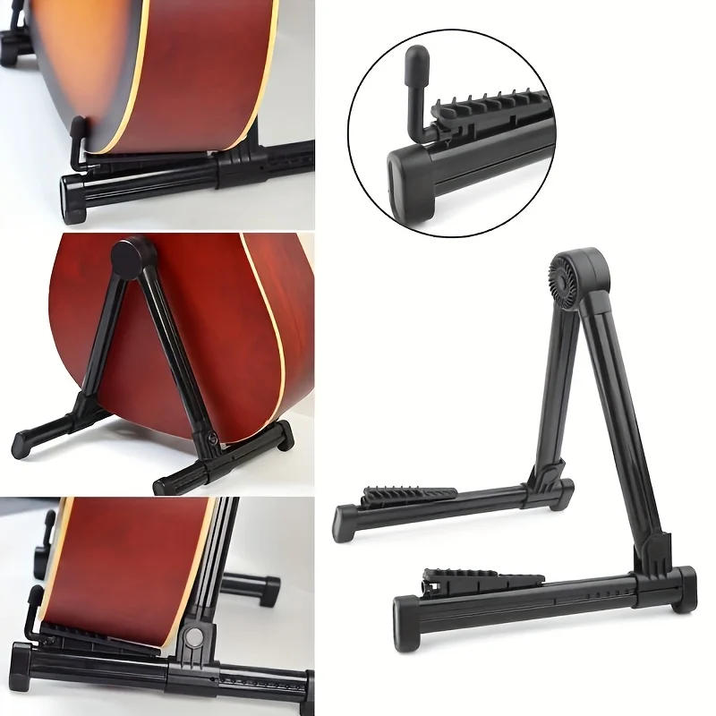 Description Picture 6 of itemMiwayer Guitar Stand Folding A Frame Floor Universal ABS for Acoustic Classical Electric Bass Guitars Banjo Ukulele Portable