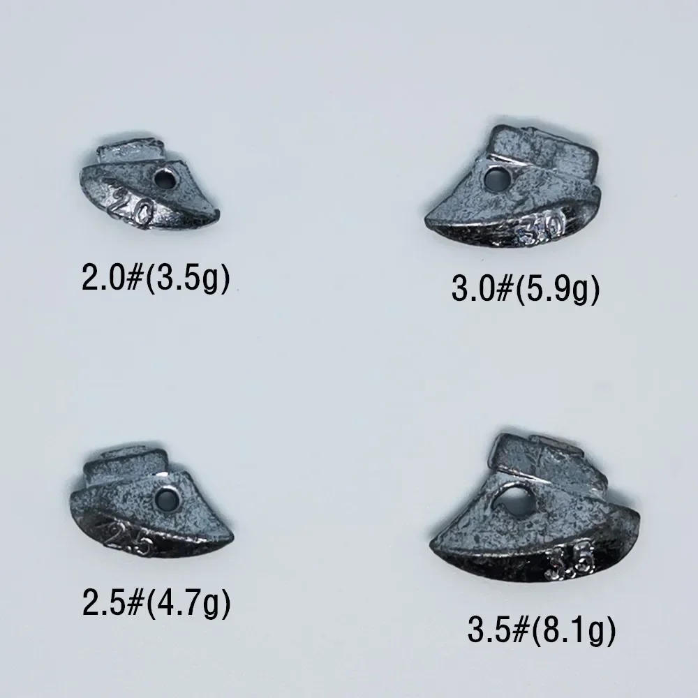 Description Picture 3 of item10pcs sinker Fake bait shrimp fish Fishing accessories Fishermen Artisan DIY Squid lure spinner Chipiron Octopus cuttlefish Tool