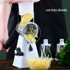 Storm vegetable cutter, household, hand roller vegetable cutter, multi-function, potato radish grater, slicing and shredding mac