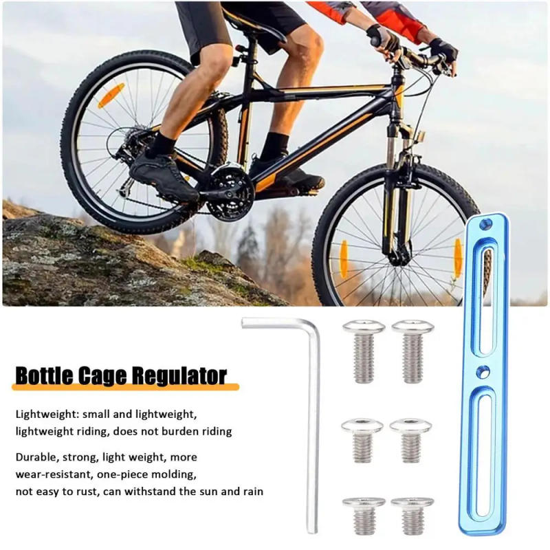 Description Picture 5 of itemCycling Bottle Holder Adapter Road Mountian Bike Bottle Cage Adjuster Bicycle Alt Position Cage Mount Bicycle Bottle Cage Hole