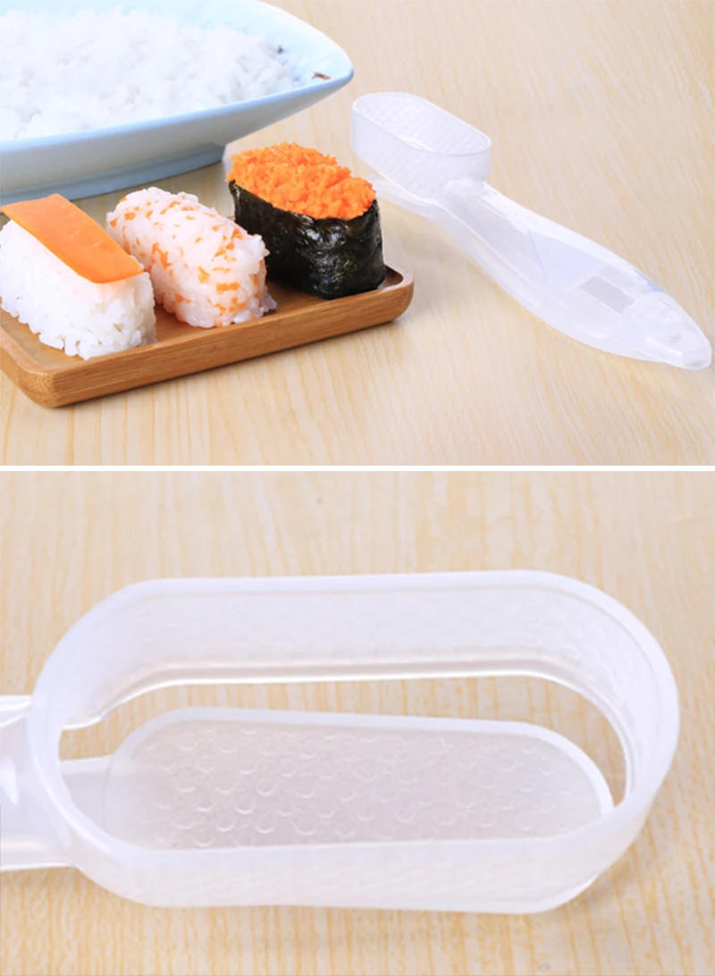 Description Picture 3 of item1pc Sushi Mold Rice Warship Sushi Mold Bento Rice Ball Making Tools Onigiri Bento Accessories Rice Mold Maker Cooking Tools
