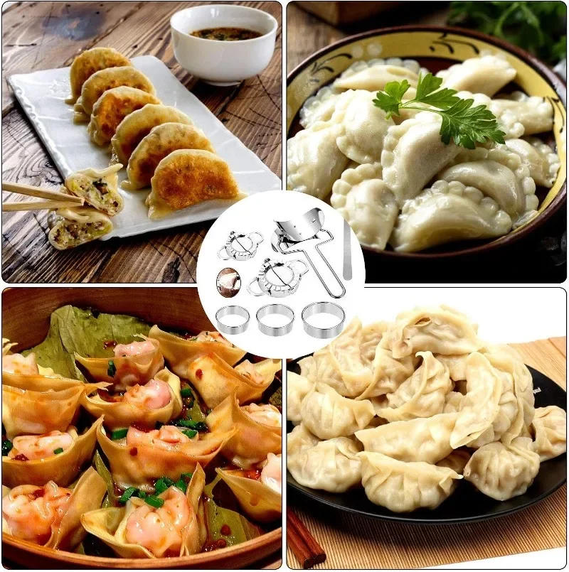 Description Picture 5 of itemMulti-size Dumpling Maker Stainless Steel Dough Cutter Eco Friendly Pie Ravioli Dumpling Mold Dough Press Pastry Accessories