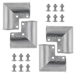 1-3/8 Industry Q uality Aluminum Gate Corner Chain Link Fence Gate Elbow
