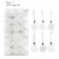 36pcs white