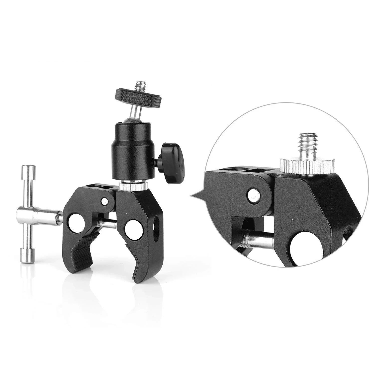 Description Picture 4 of item1/4" Male to 1/4" Male Threaded Metal Adapter 1/4 Inch Double Male Screw Adapter Supports Tripod Stand Camera Accessories