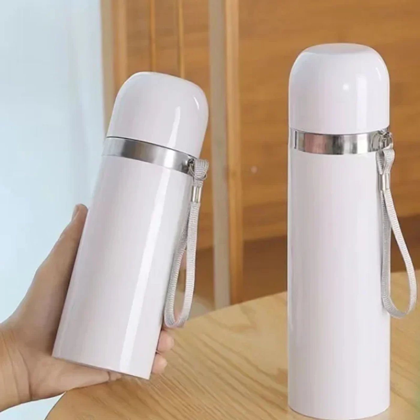 Description Picture 6 of itemSublimation Stainless Steel Vacuum Insulated Thermos Straight Cup Blank with Lid Water Bottles Tumbler Coffee Cups Mugs Portable