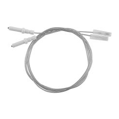 BEHAIVAN Gas Cooker Range Stove Spare Parts Igniter Electrode Spark Plug 900mm Ignition Wire Ignition Pin Ceramic Height 35mm