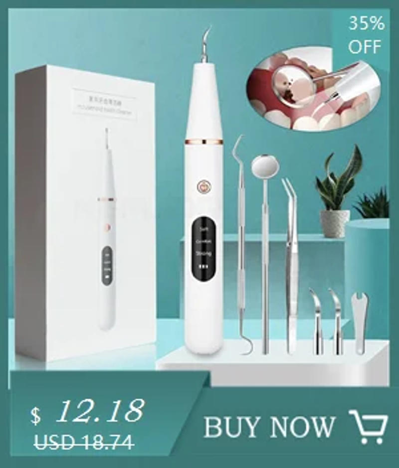 Description Picture 4 of itemIrrigator Dental Water Flosser Oral Teeth Cleaning Device Dental Water Thread Jet Cleaner With Travel Bag Portable USB Charging