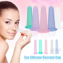 Silicone Body Cupping Cups For Face Neck Back Eyes Massage Vacuum Cans Anti-cellulite Massager Suction Cup Treatments