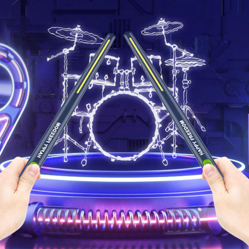 Description Picture 6 of itemAir Drum with Drumsticks Professional Electronic Virtual Air Drum Drumsticks Pedals for Beginners Children Adults