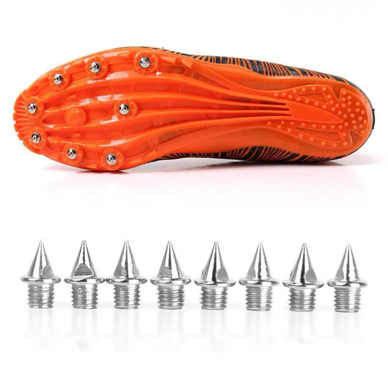 Description Picture 6 of item30 Pieces Silver Athletic Replacement Running Shoes 7mm Steel Track Short Spikes for Sprint Sports Sprint Shoes