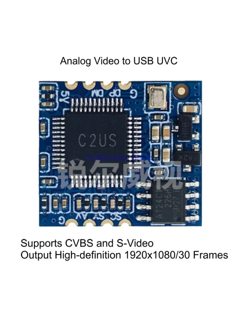 Description Picture 6 of itemAnalog AV Video to Digital USB Camera Module CVBS to USB Chip UVC Driver-free