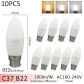 10pcs C37 B22