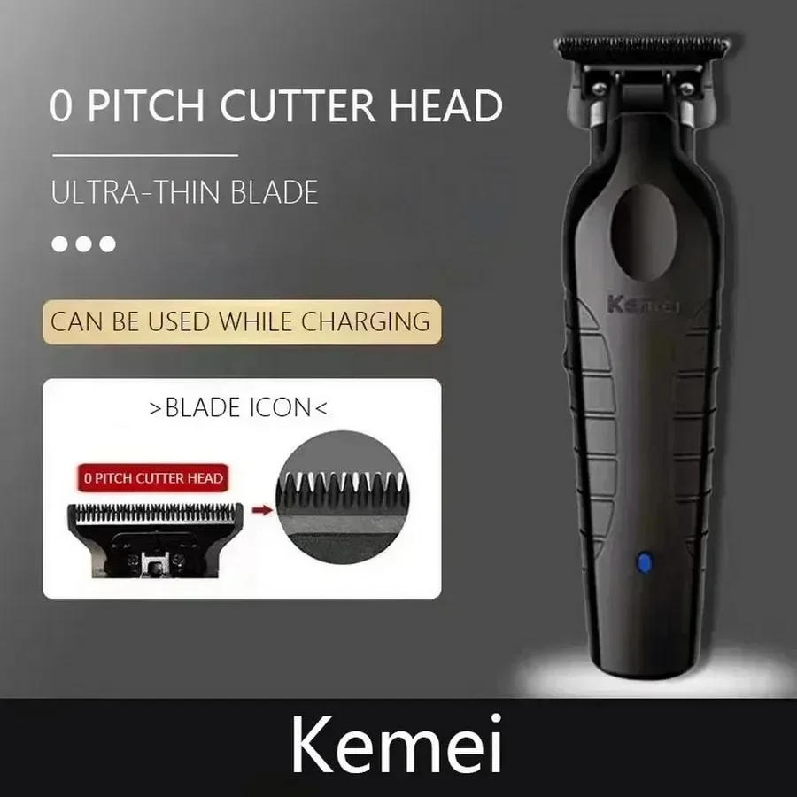 Description Picture 6 of itemKemei Professional Hair Clipper For Men Adjustable Cordless Electric Hair Trimmer Rechargeable Hair Cutting Machine Lithium