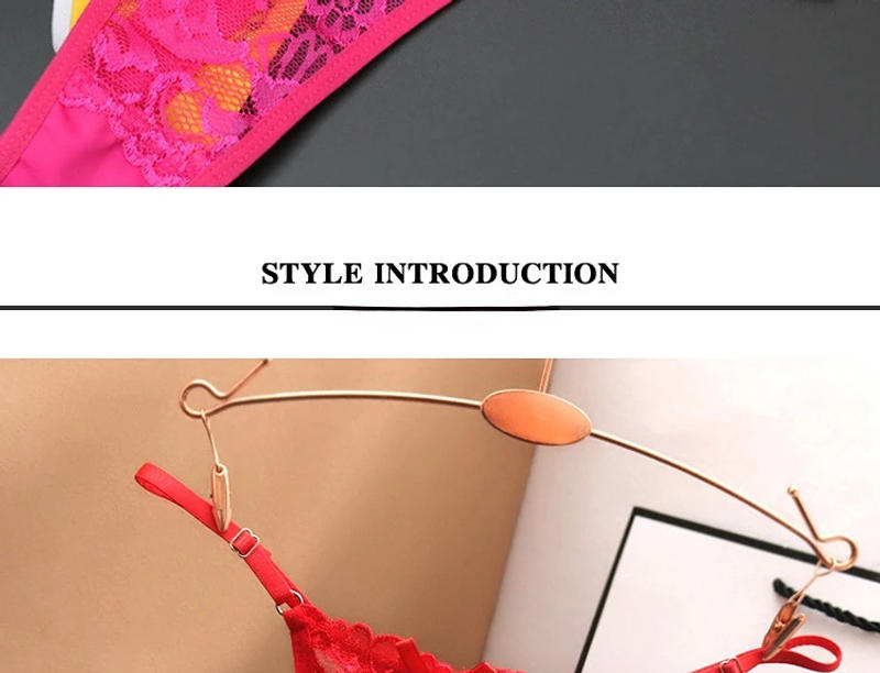 Description Picture 3 of itemMesh Lace Transparent Thong Women Panties Underwear Women Seamless G-String Female Underpants Intimates Lingerie Thong