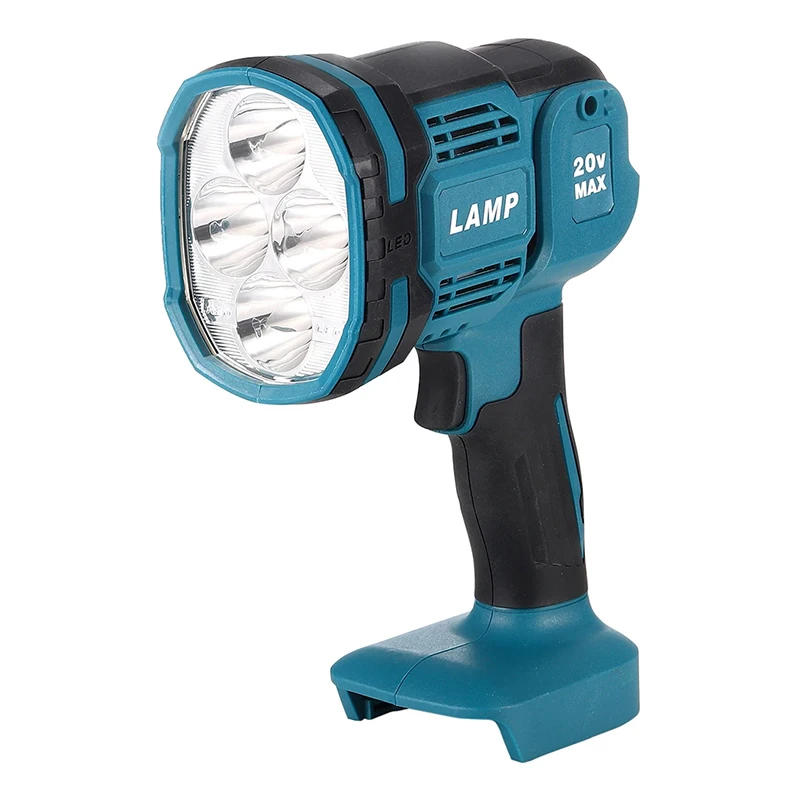 Description Picture 6 of itemPortable Outdoor Foldable Flashlight LED Lighting Emergency Lamp Night Work Spotlight Torch for Makita 18V Li-ion Battery BL1830