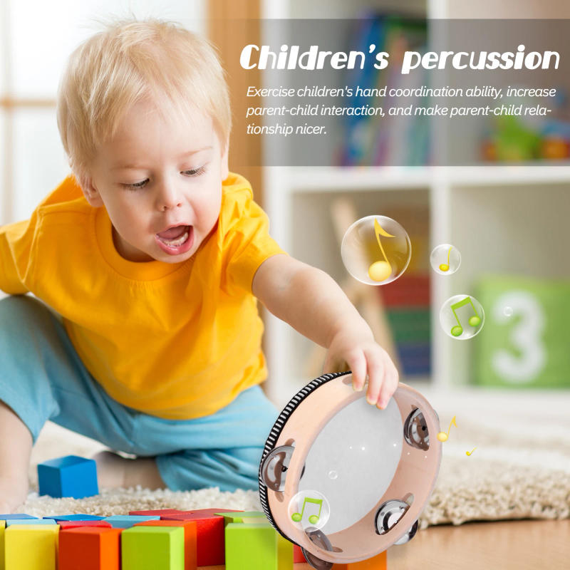 Description Picture 6 of item11pcs Children Hand Percussion Instruments Kit Portable Kids Music Enlightenment Musical Instruments Set for children Teaching