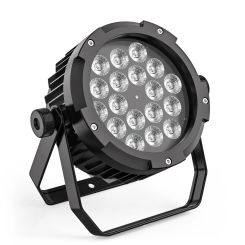 150W LED Par Lights 18 RGBWA UV Waterproof 6 in 1 Stage Light with Sound and DMX Control Fieryzeal Disco Dance Hall Party Bar
