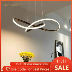 Modern led Pendant Light Design LED Chandelier 50/60CM Living Room Restaurant Bedroom Hotel Home Indoor Decor Lighting Fixture