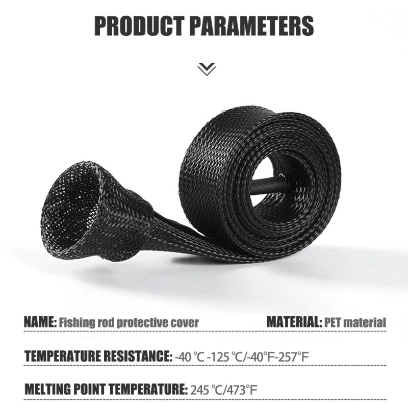 Description Picture 3 of itemFishing Rod Sleeves Protective Rod Socks for Fishing Poles Cover Tangle Tools Accessories with Lanyard