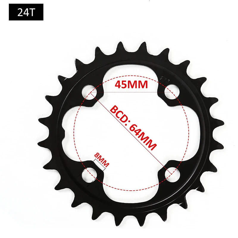 Description Picture 3 of itemBUCKLOS 104/64 BCD Bicycle Chainring 22T 24T 26T 32T 38T 42T 44T MTB Chainring 9S 10S Mountain Bike Chainwheel Bicycle Parts