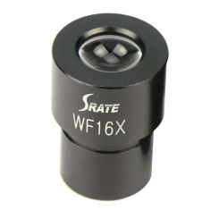 Srate 16X Wide Angle Eyepiece WF16X Biological Microscope Lens 23.2mm Mounting Size Optical apparatus and instruments
