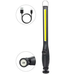 LED Work Light USB Rechargeable Work Light Portable Magnetic Cordless Inspection Light For Car Repair  Home Use Workshop