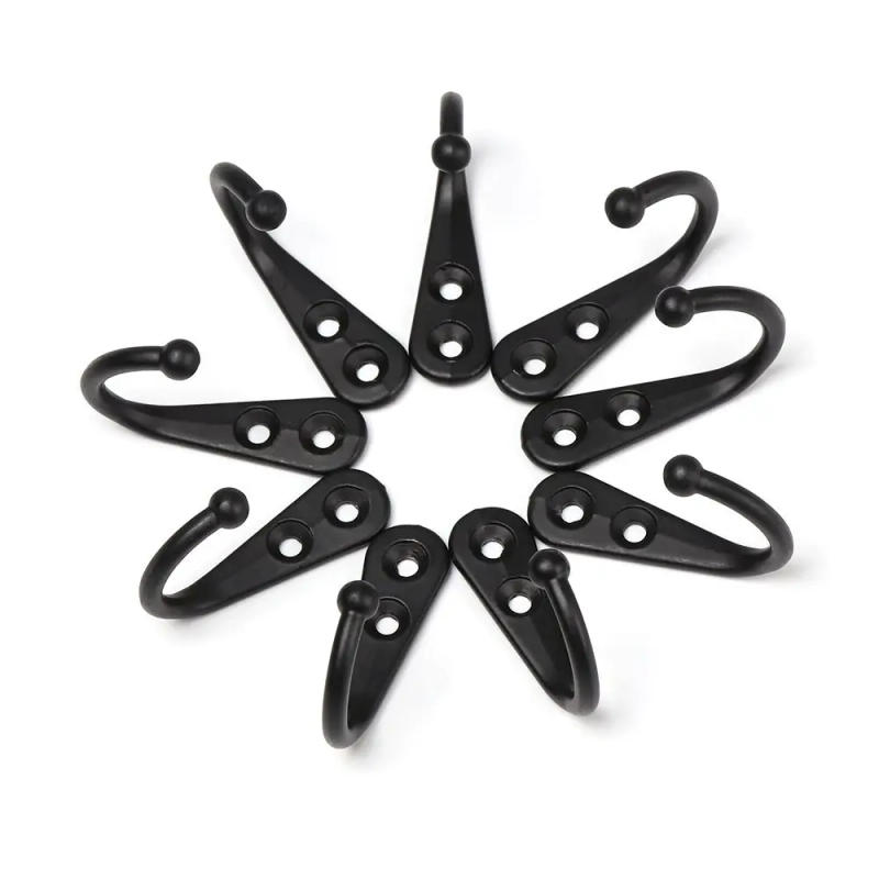 Description Picture 3 of item5PCS Room Organizer Single Prong Classical Hat Hanger Hooks Hangers Bronze Wall Hook