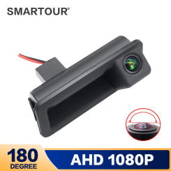 SMARTOUR AHD 1080P Car Rear View Camera for Ford Focus 2 MK2 Mondeo MK4 S-Max C-Max Kuga MK1 Fiesta MK7 Rover Range Freelander 2