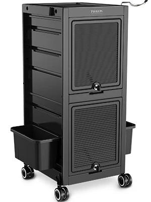 Description Picture 3 of itemPremium Lockable Salon Trolley Cart with Wheels and 6 Drawers & 2 Bucket, Versatile Salon Cart for Hair Stylist