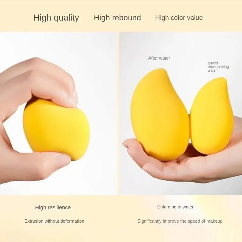 Description Picture 6 of itemMango Shape Soft Makeup Sponge Blender Face Beauty Cosmetic Powder Puff Make Up Tools