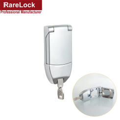 Metal Cap Cover with key for Cabinet Lock Outside Dustproof Waterproof Anti-theft Rarelock MS576 G