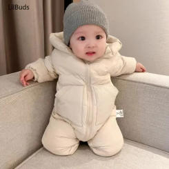 2025 Newborn Baby Rompers Spring Coats Jumpsuits Children Clothes Boys Costume Babie Girls Clothing Overall Baby Outwear Jackets