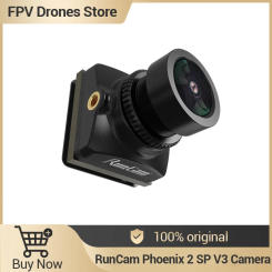 RunCam Phoenix 2 SP V3 Camera DC 5-36V Screen ratio 4:3/16:9 7.5g 19*19*21mm Night View for RC FPV racing drones Quadcopter Hot