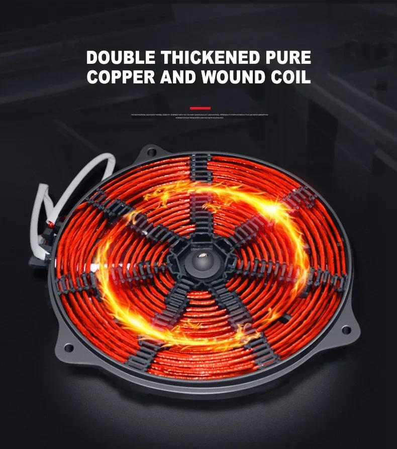 Description Picture 6 of itemCommercial Induction Cooker 5000w High Power Soup Braised Noodle Cooker Electric Stove Restaurant Canteen 380V MDC-HWTB-5