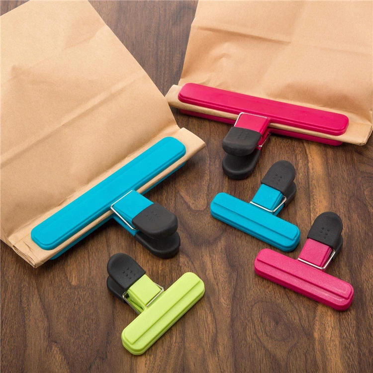 Description Picture 2 of itemPortable Bag Clips Kitchen Storage Food Snack Seal Sealing Bag Clips Sealer Clamp Plastic Tool Kitchen Organization Accessories