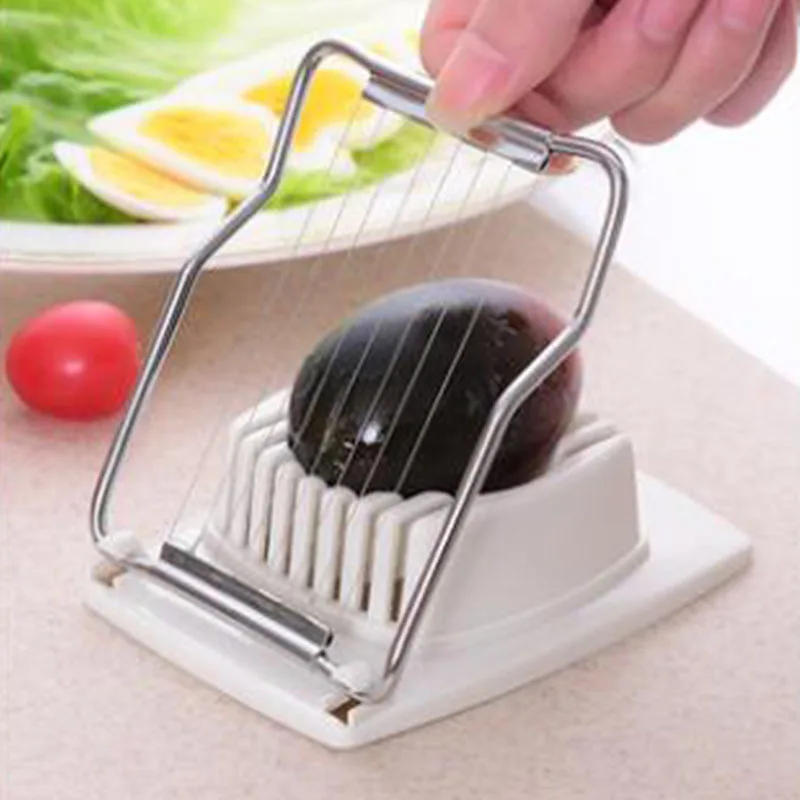 Description Picture 4 of itemKitchen Accessories Egg Slicers Chopper Stainless Steel Fruit Salad Cutter Egg Tools Manual Food Processors Kitchen Tool Gadgets