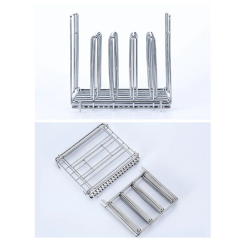 B82B-Sous-Vide Machine Compatible For 11L Container Sous-Vide Rack Food Grade 304 Stainless Steel Adjustable No-Float Top Bar