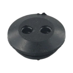 Fuel Tank Rubber Grommet Strong Sealing Seal Grommet String Trimmer Parts 2 Holes Brush Cutters Replacement New