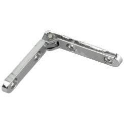 10pcs Zinc Alloy 90 Degree Hinges Seven-Letter Spring Hinge For Wood Box Cabinet Cosmetic Box Hardware Accessories Iron Hinge