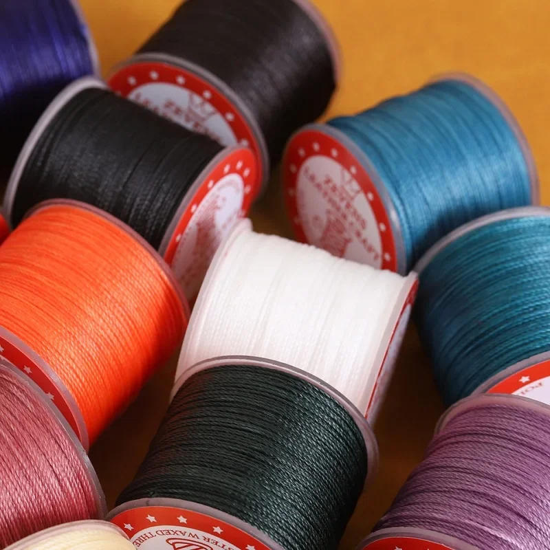 Description Picture 5 of itemSewing Wax Thread, Non-splitting 0.4 0.5 0.6mm Polyester Rope for Leather Sewing Tie String Sintered Waxed (20m, 0.4-0.5-0.6mm)