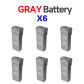 Z908 Grey BatteryX6