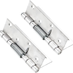 2 Pcs Door Hinges Cross Hinge Automatic Rebound Cabinet Cupboard Door Hinges For Folding Window With Spring Furniture Hardware