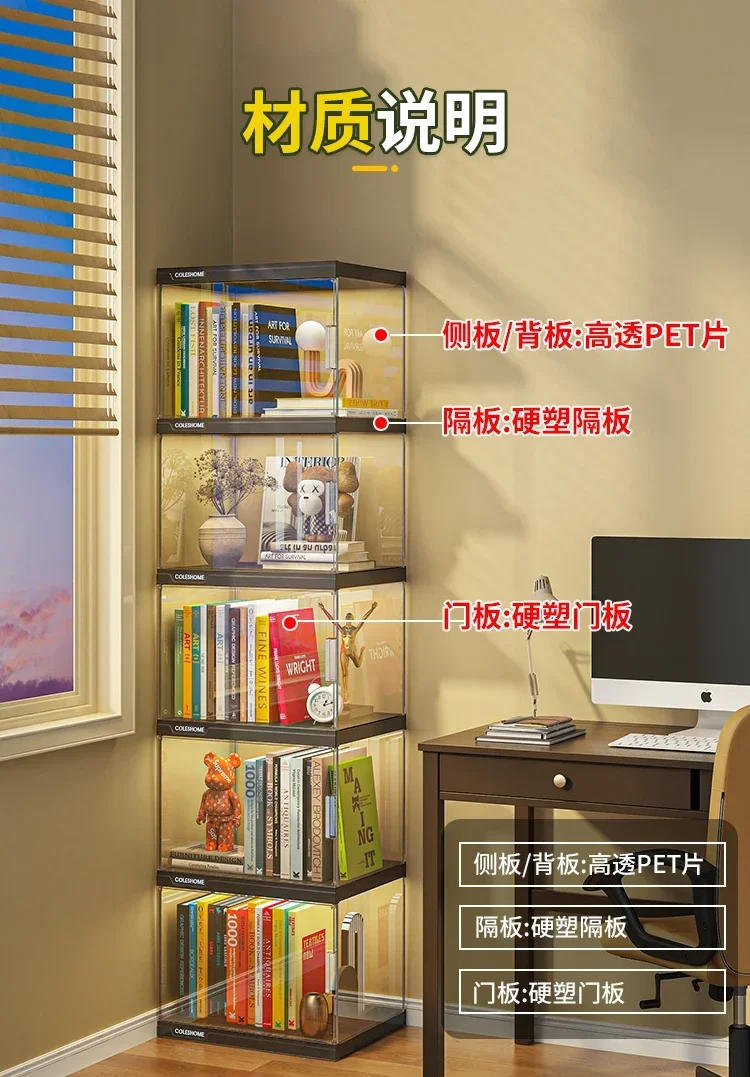 Description Picture 4 of itemBookshelf Display Living Room Cabinets Craft Storage Console Cabinets Closet China Magazine Armoires Salon Home Furniture