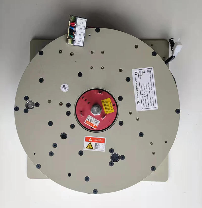 Description Picture 4 of itemDDJ50 50KGS(110lbs) 11m Auto Remote-controlled Hoist Chandelier Lighting Lifter Electric Winch Light Lifting System Lamp Motor